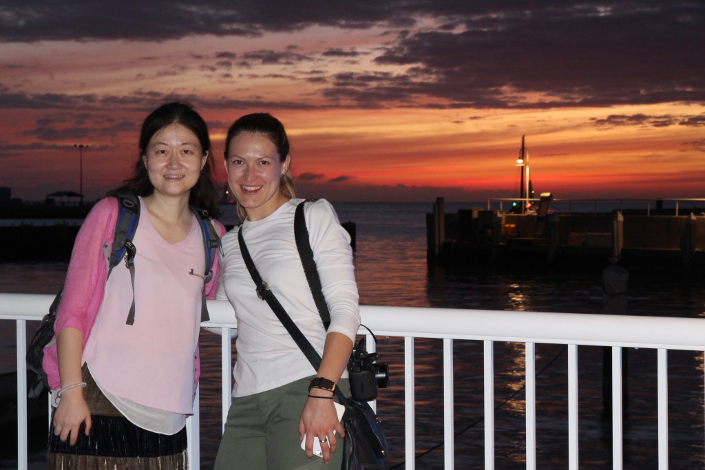 Estas fotos estaban en la cámara de ella y me las envió hoy por e-mail :) 