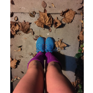 El hit de la temporada han sido las calentadoras de piernas. Una de mis metas es correr la maratón con shorts.