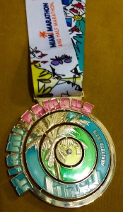 Miami Marathon Medal. www.navegueruns.com