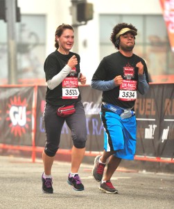 Nuestra primera carrera juntos en el 2013